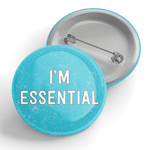 I'm Essential Button (blue)