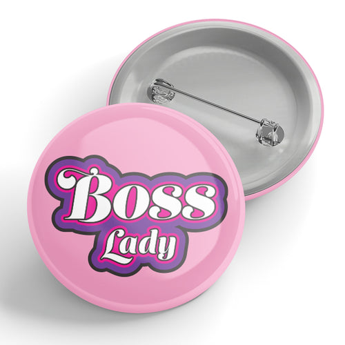 Boss Lady Button
