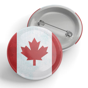 Canadian Flag Button