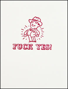F@#$ Yes! Greeting Card