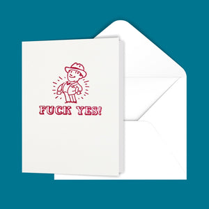 F@#$ Yes! Greeting Card