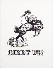 Load image into Gallery viewer, Giddy Up! Greeting Card