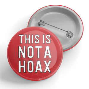 This Is Not A Hoax Button