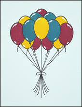 Load image into Gallery viewer, A Bunch of Balloons Greeting Card