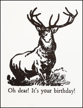 Load image into Gallery viewer, Oh dear! It&#39;s your birthday! Greeting Card