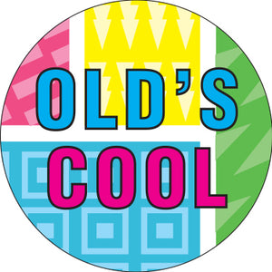 Old's Cool 90's Pattern Button