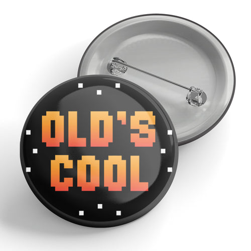 Old's Cool 80's Arcade Button