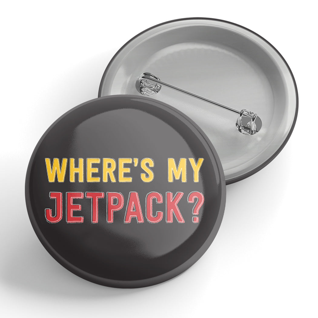 Where's My Jetpack? Button
